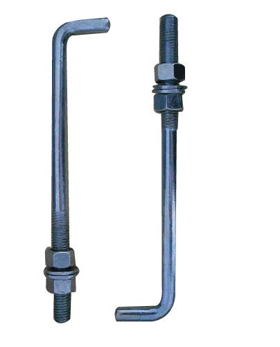 L type foundation bolt