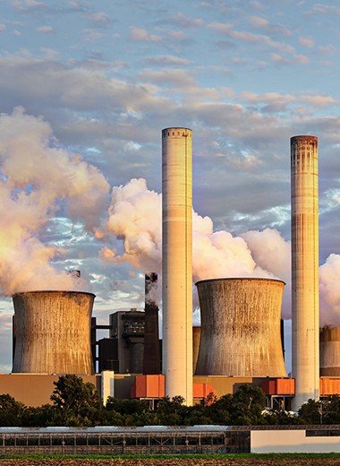 Oil and industrial plant